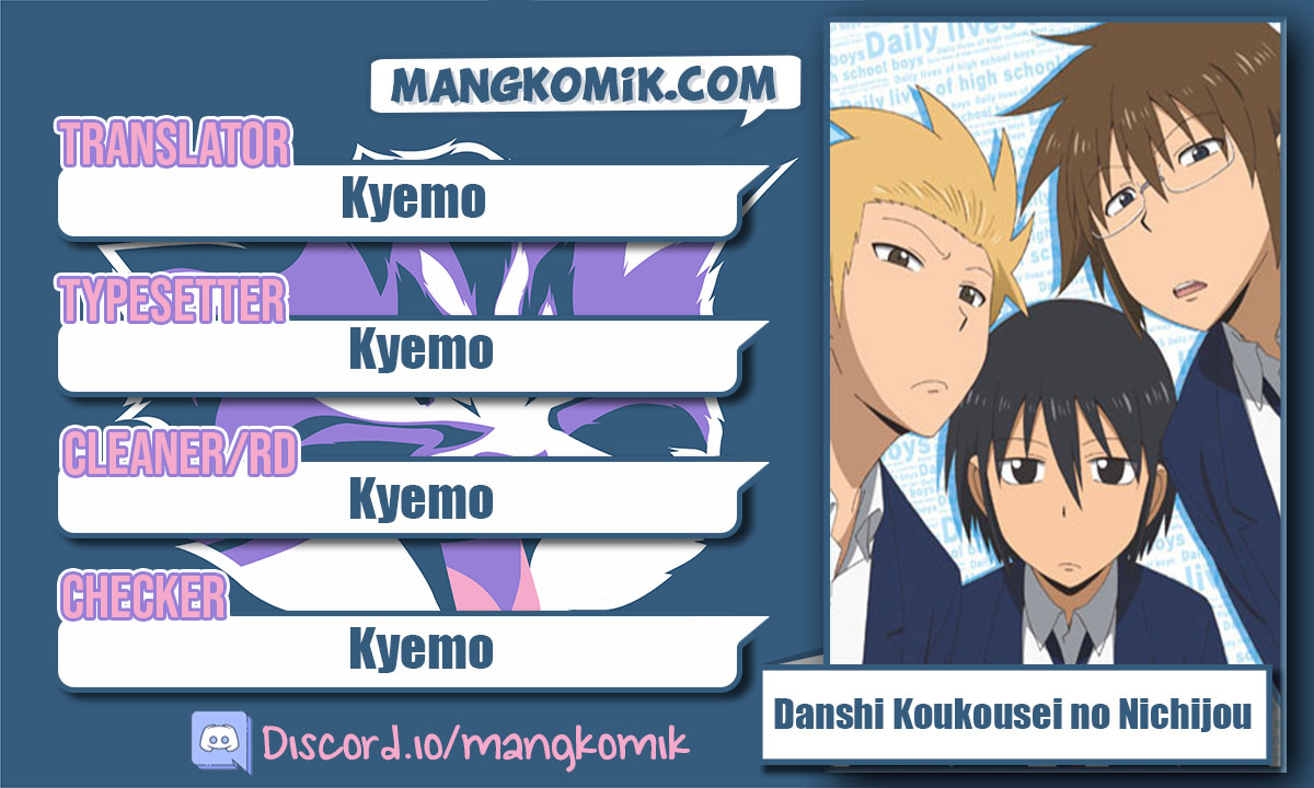 Baca Komik Danshi Koukousei no Nichijou Chapter 01 Gambar 1