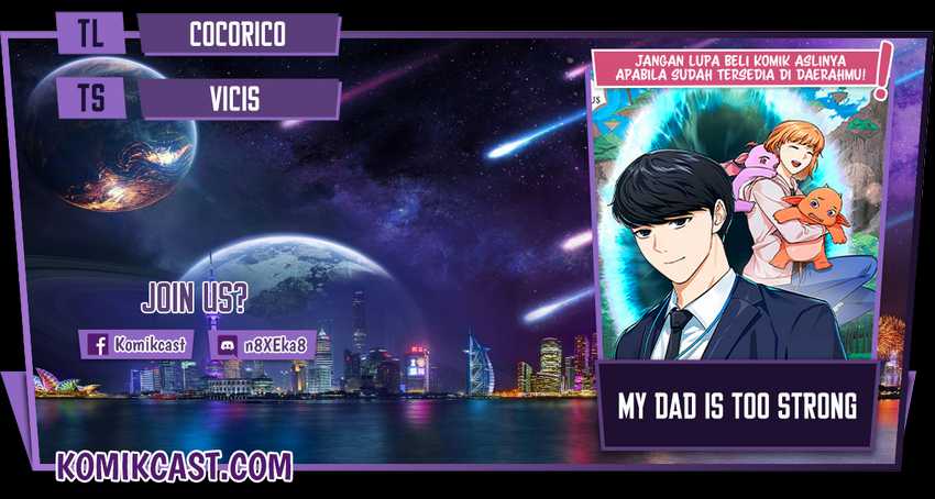 Baca Komik My Dad Is Too Strong Chapter 59 Gambar 1