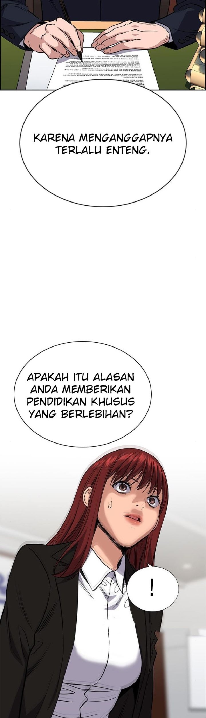 True Education Chapter 61 Gambar 34