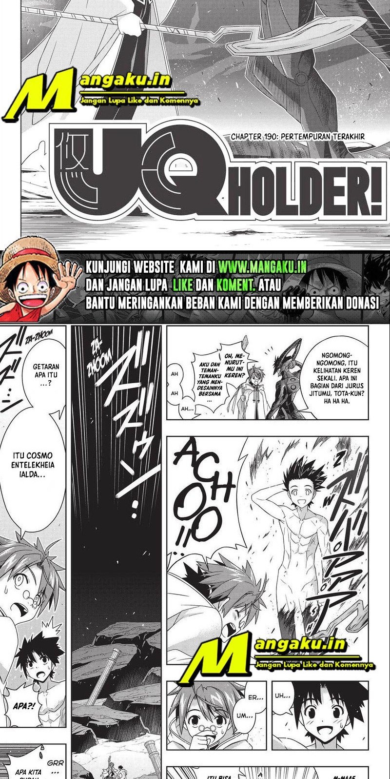 Baca Manga UQ Holder! Chapter 190.1 Gambar 2