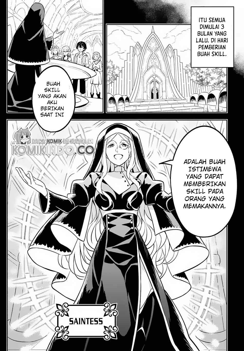 Hazure Sukiru “konomi Masuta” Sukiru No Mi (tabetara Shinu) O Mugen Ni Tabe Rareru Yo Ni Natta Kudan Chapter 01.1 Gambar 8