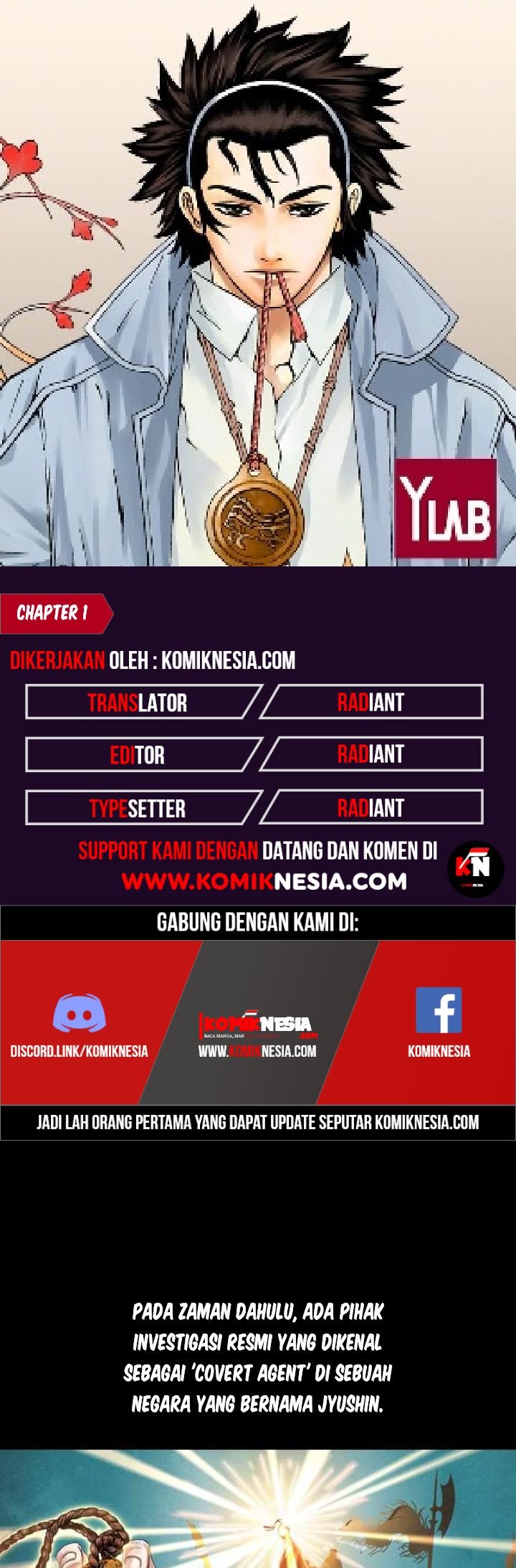Baca Komik Covert Agent Chapter 01 Gambar 1