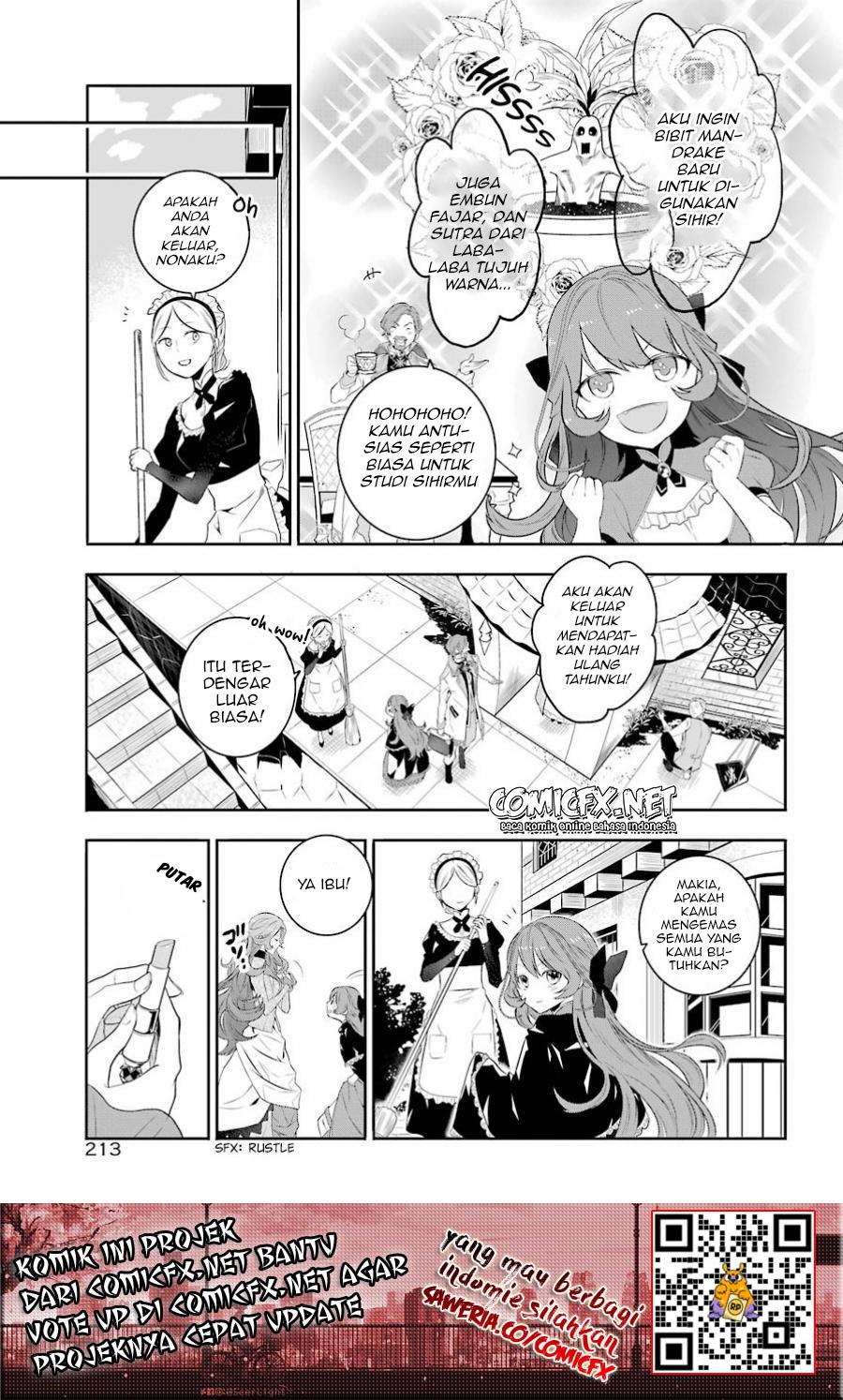 Baca Manga Maydare Tensei Monogatari: Kono Sekai de Ichiban Warui Majo Chapter 01.2 Gambar 2