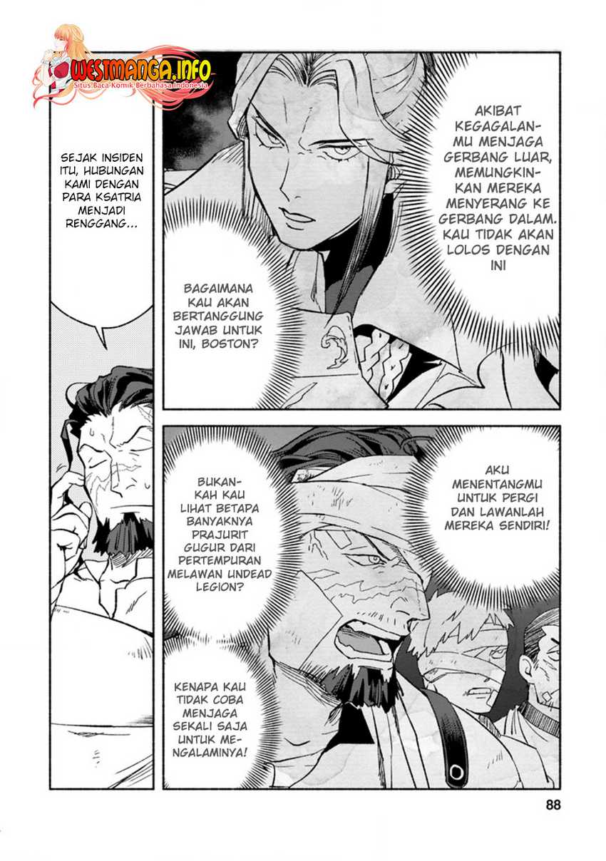 Sono Monban, Saikyou Nitsuki: Tsuihou Sareta Bougyo Ryoku 9999 no Senshi, Outo no Monban Toshite Musou Suru Chapter 08 Gambar 27