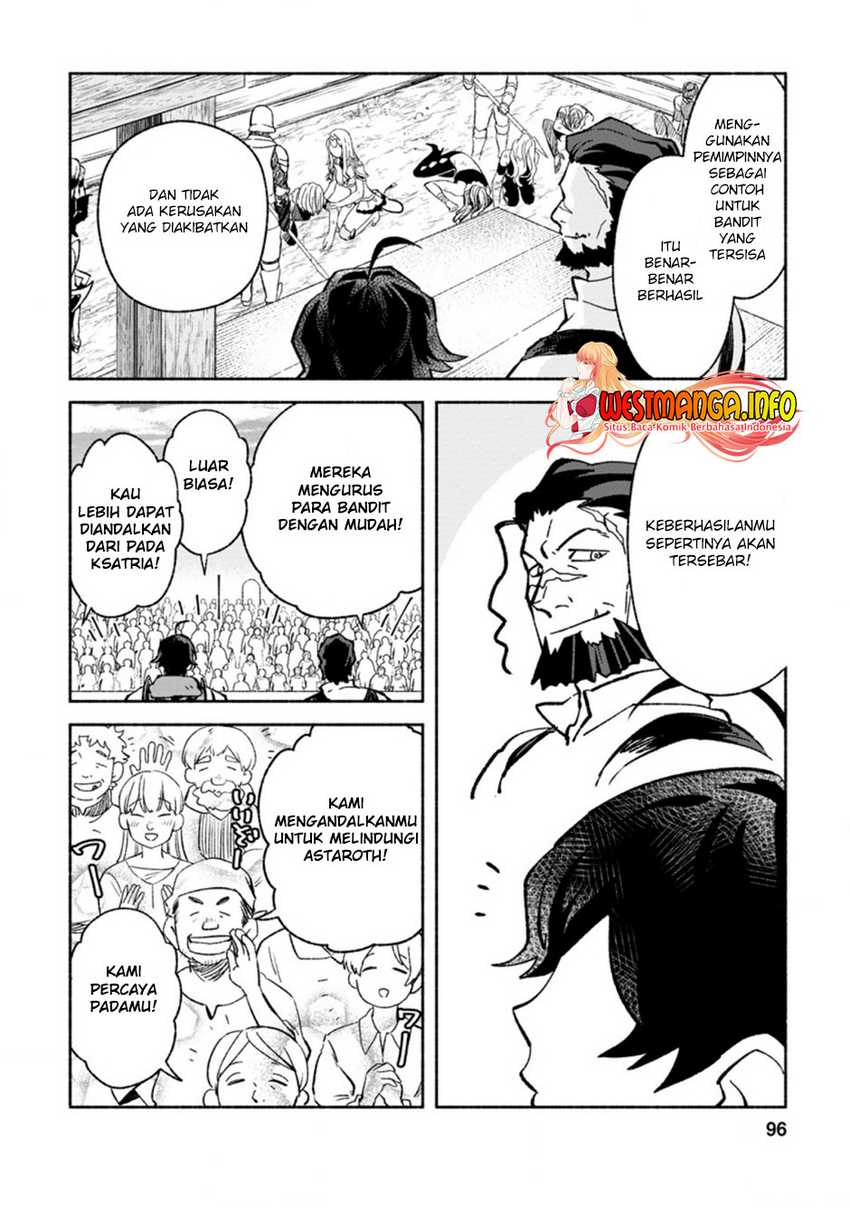 Sono Monban, Saikyou Nitsuki: Tsuihou Sareta Bougyo Ryoku 9999 no Senshi, Outo no Monban Toshite Musou Suru Chapter 08 Gambar 36
