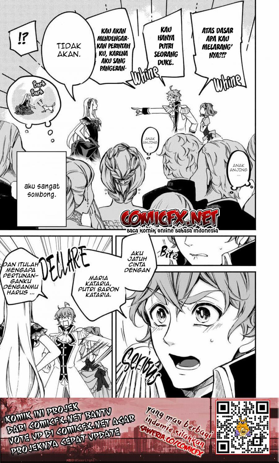 Victoria Winner Ostwen Ouhi wa Sekai de Ichiban Erasou de Aru Chapter 01.1 Gambar 5