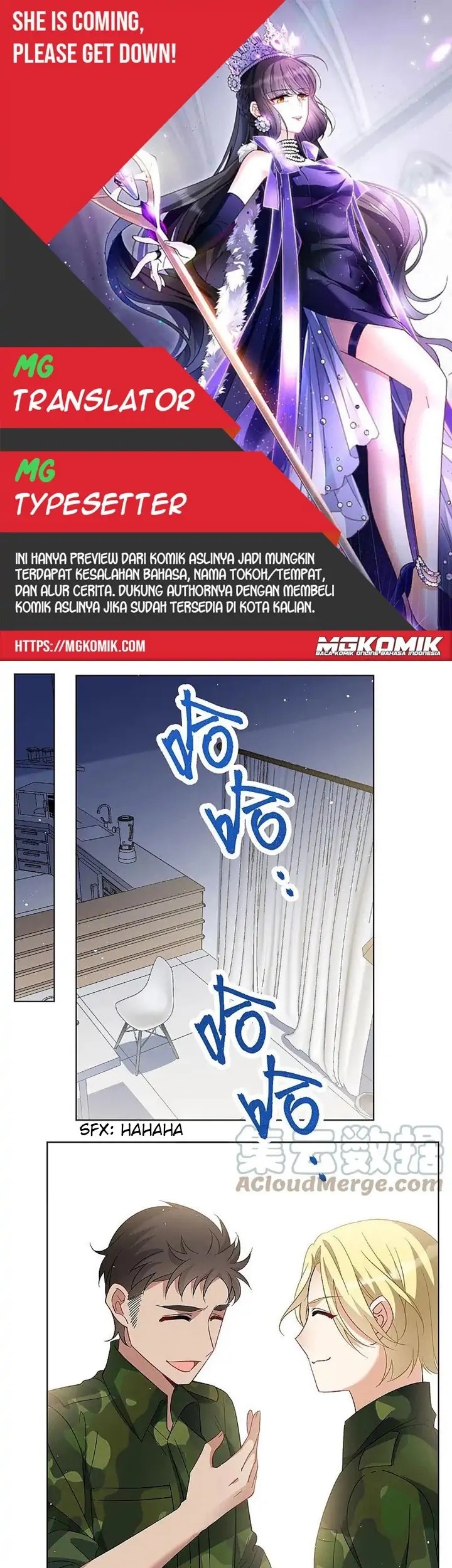 Komik She Is Coming, Please Get Down! Chapter 63.1 gambar nomor 1