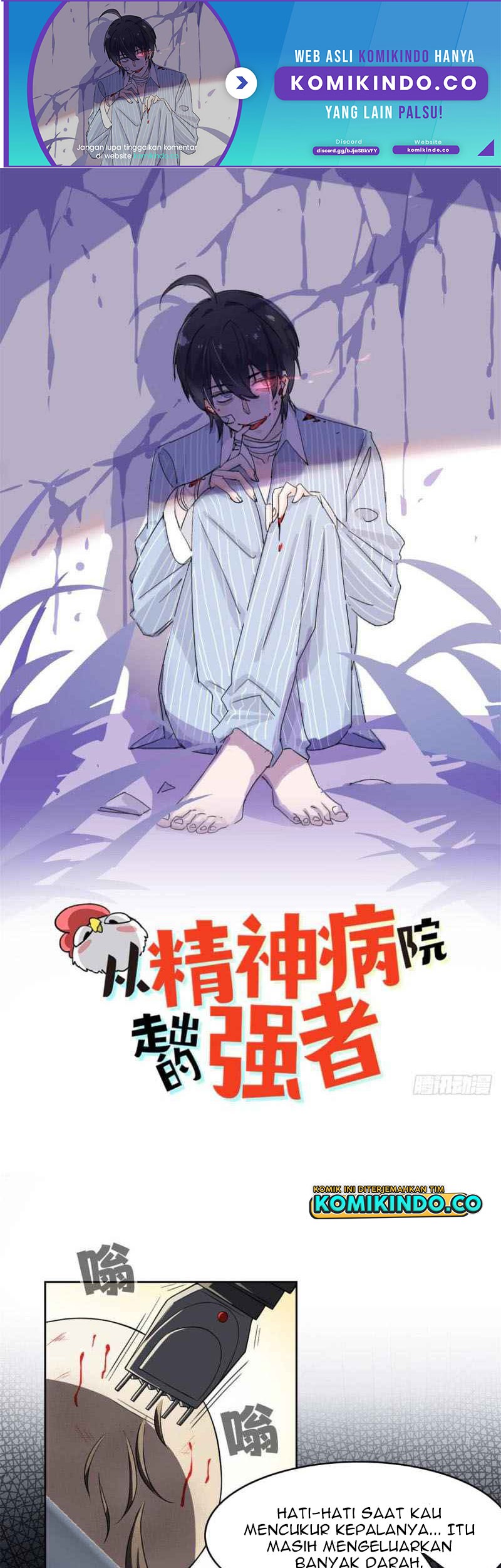 Baca Manhua The Strong Man From the Mental Hospital Chapter 35 Gambar 2