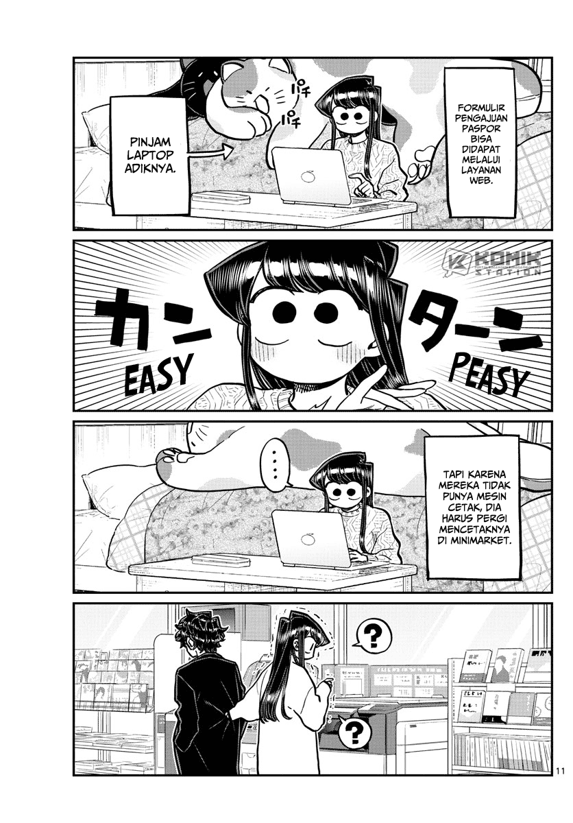 Komi-san wa Komyushou Desu Chapter 277 Gambar 3
