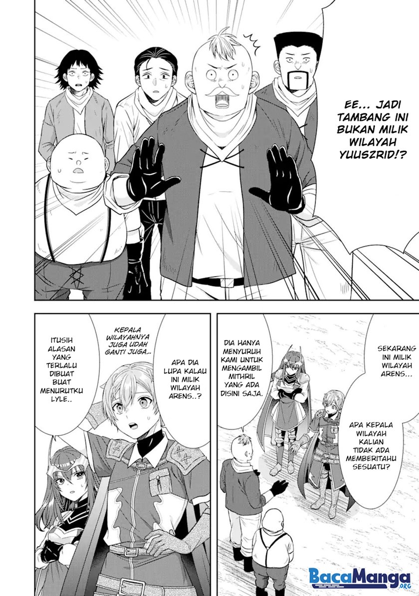 Tensei Ryoushu no Yuuryou Kaitaku: Zensei no Kioku o Ikashite White ni Tsutometara, Yuunou na Jinzai ga Atsumari Sugimashita Chapter 14.2 Gambar 14