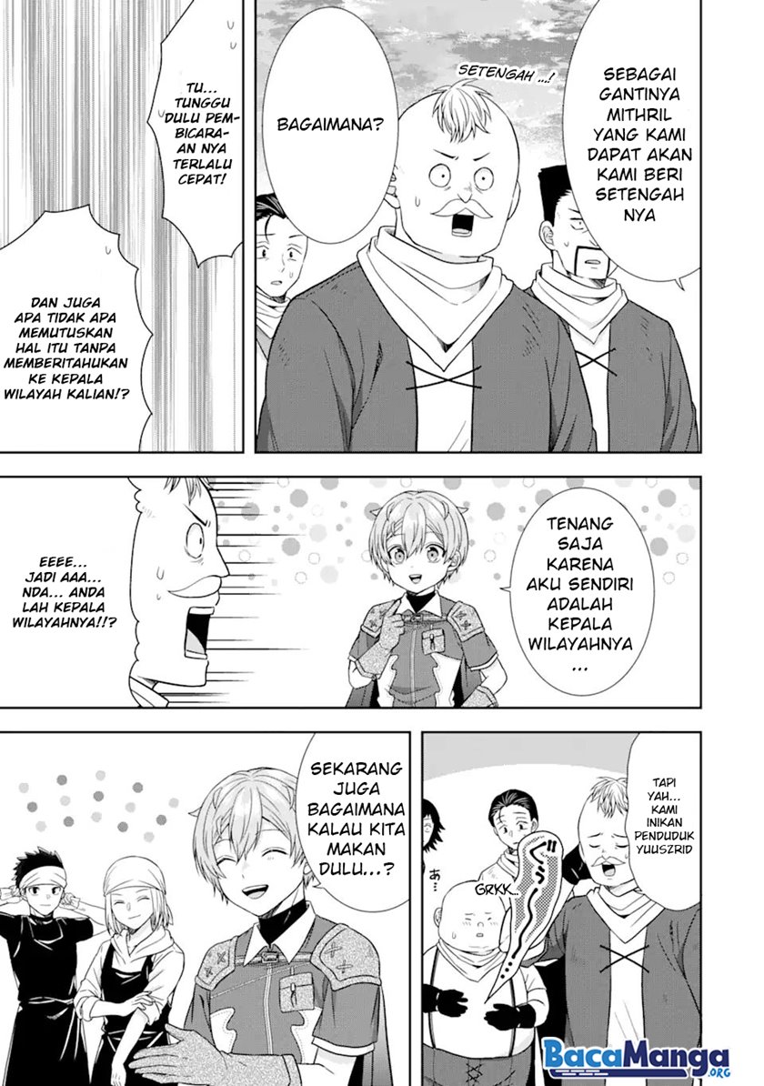 Tensei Ryoushu no Yuuryou Kaitaku: Zensei no Kioku o Ikashite White ni Tsutometara, Yuunou na Jinzai ga Atsumari Sugimashita Chapter 14.2 Gambar 17