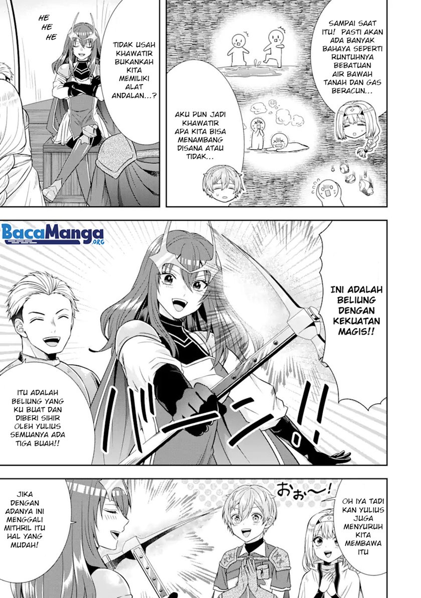 Tensei Ryoushu no Yuuryou Kaitaku: Zensei no Kioku o Ikashite White ni Tsutometara, Yuunou na Jinzai ga Atsumari Sugimashita Chapter 14.2 Gambar 3