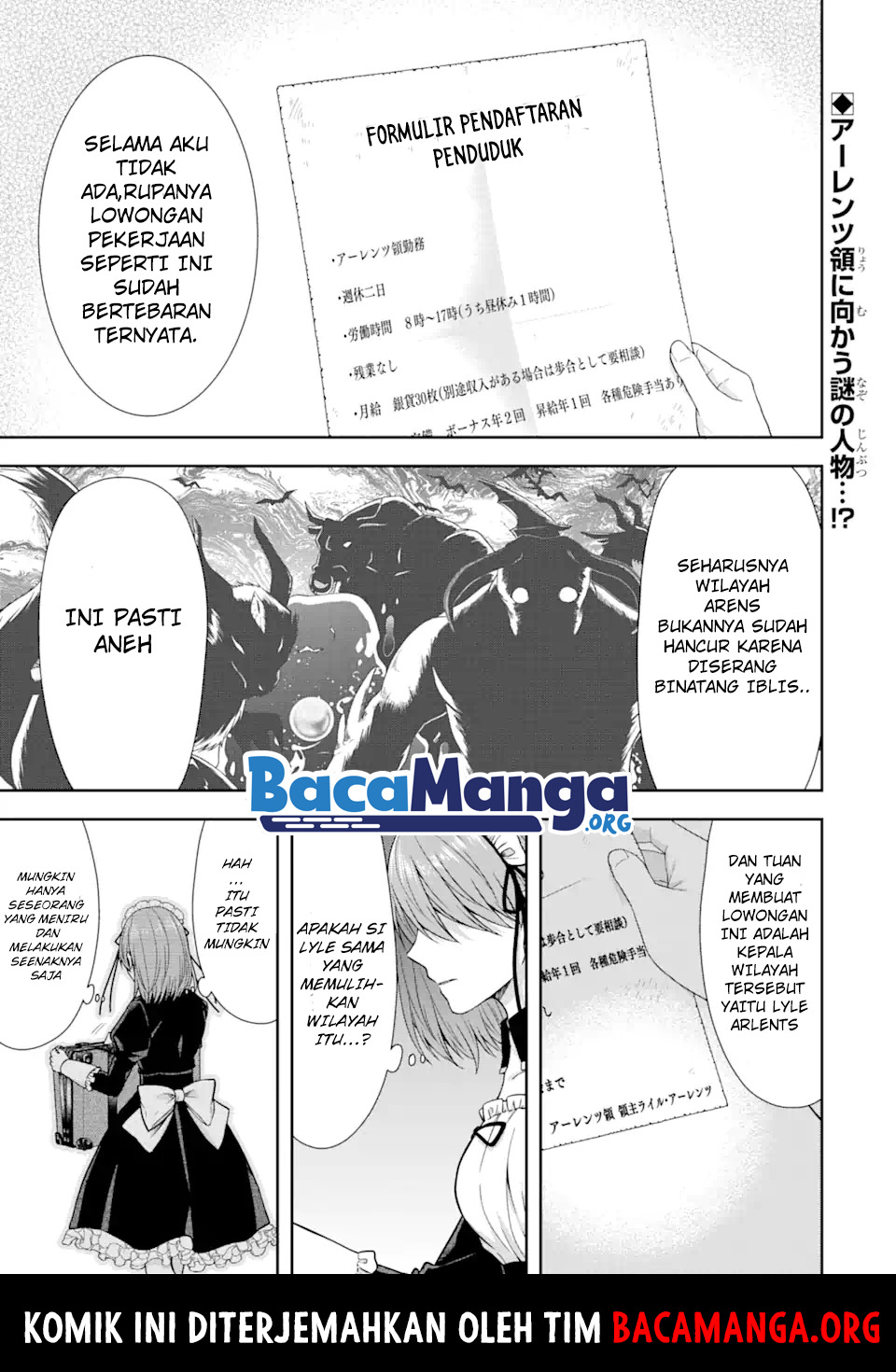Baca Manga Tensei Ryoushu no Yuuryou Kaitaku: Zensei no Kioku o Ikashite White ni Tsutometara, Yuunou na Jinzai ga Atsumari Sugimashita Chapter 13 Gambar 2