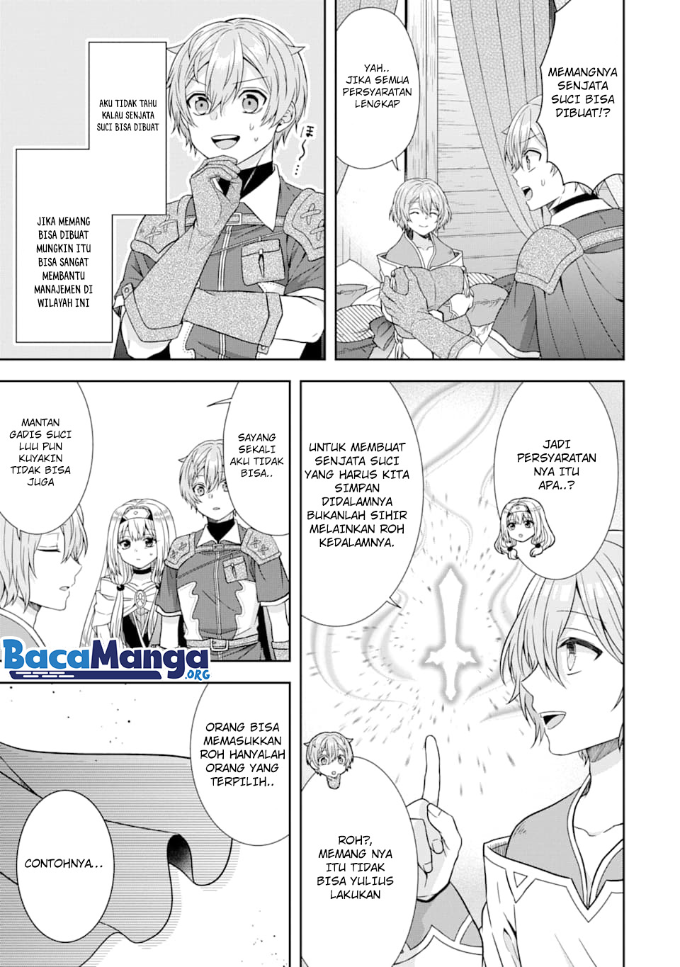 Tensei Ryoushu no Yuuryou Kaitaku: Zensei no Kioku o Ikashite White ni Tsutometara, Yuunou na Jinzai ga Atsumari Sugimashita Chapter 08.2 Gambar 7