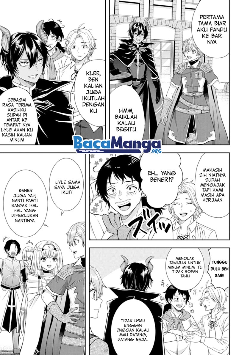 Tensei Ryoushu no Yuuryou Kaitaku: Zensei no Kioku o Ikashite White ni Tsutometara, Yuunou na Jinzai ga Atsumari Sugimashita Chapter 07.1 Gambar 20