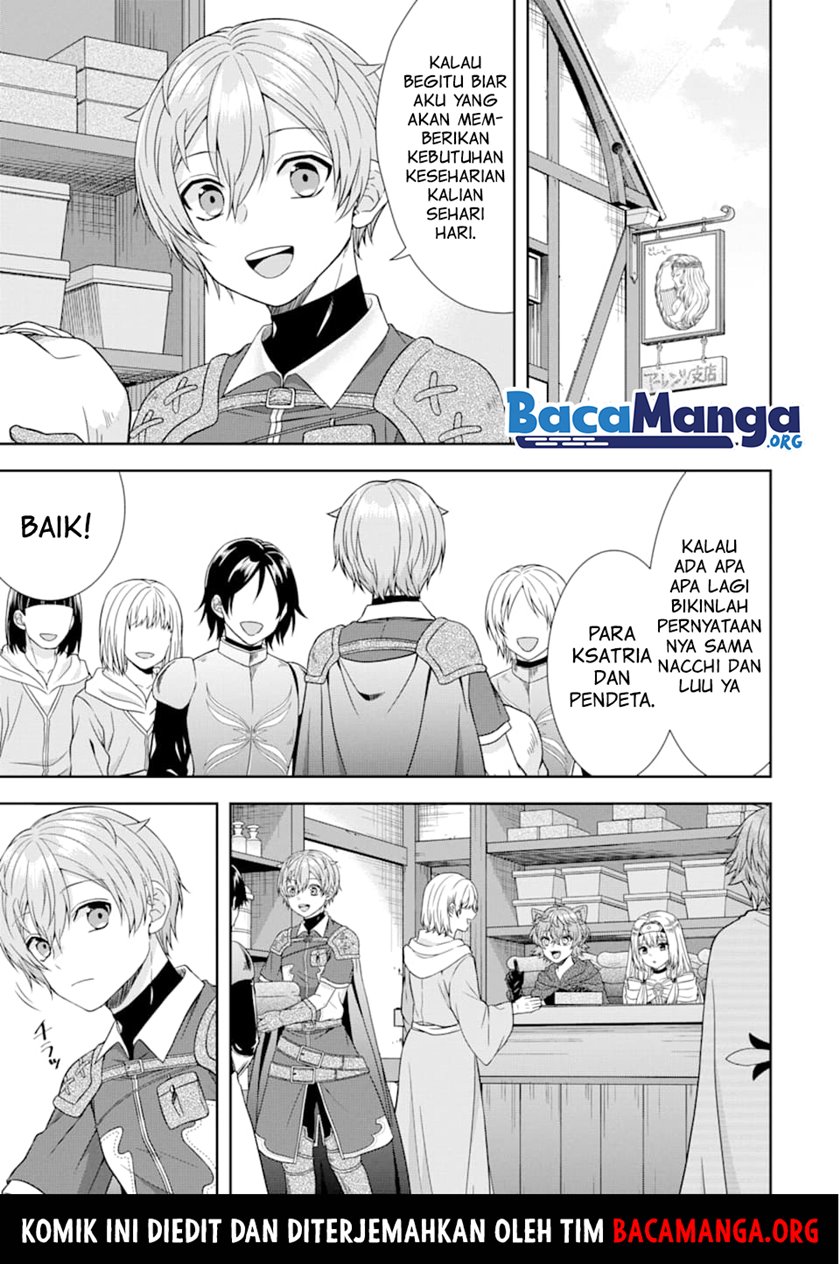 Tensei Ryoushu no Yuuryou Kaitaku: Zensei no Kioku o Ikashite White ni Tsutometara, Yuunou na Jinzai ga Atsumari Sugimashita Chapter 07.1 Gambar 4