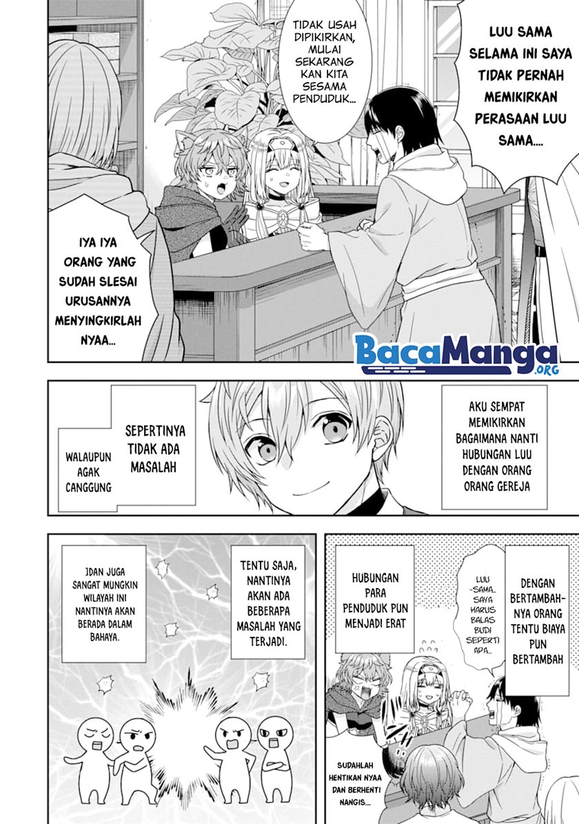 Tensei Ryoushu no Yuuryou Kaitaku: Zensei no Kioku o Ikashite White ni Tsutometara, Yuunou na Jinzai ga Atsumari Sugimashita Chapter 07.1 Gambar 5