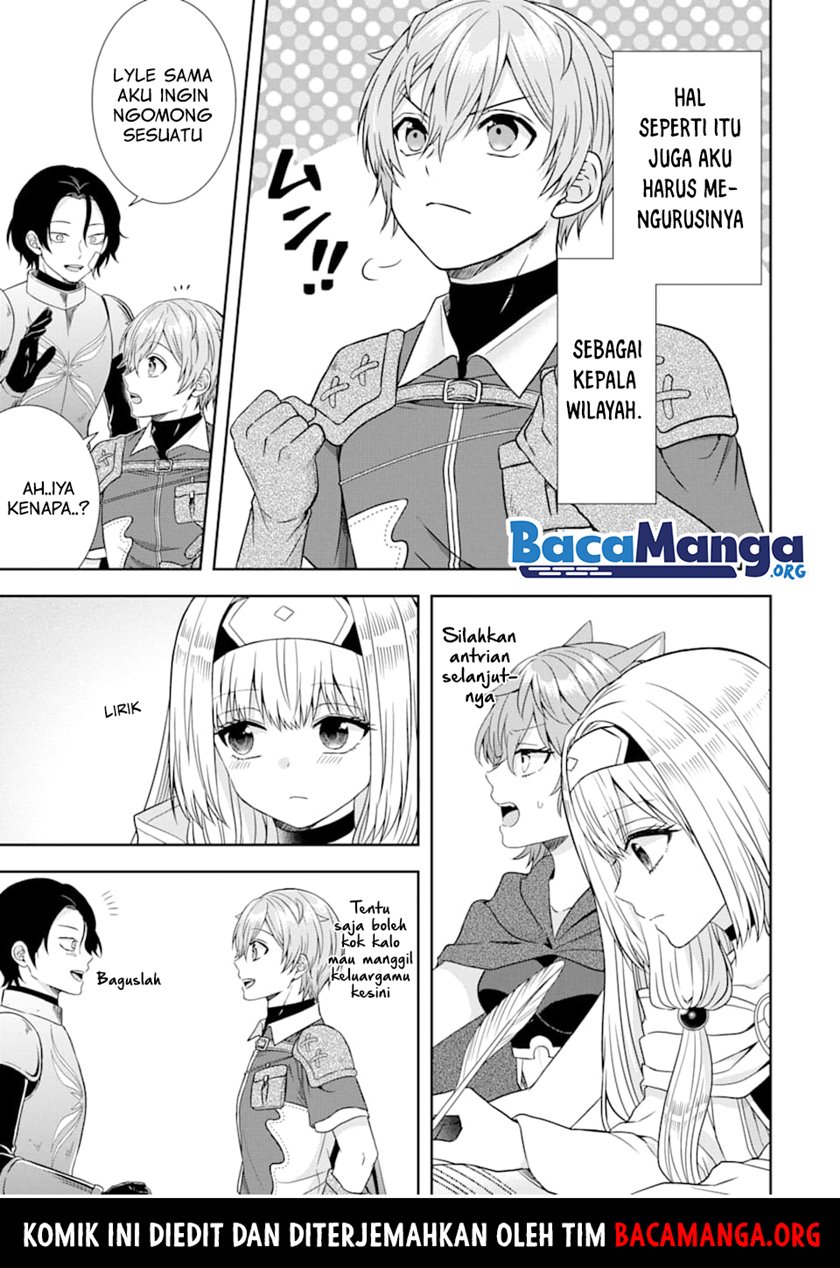Tensei Ryoushu no Yuuryou Kaitaku: Zensei no Kioku o Ikashite White ni Tsutometara, Yuunou na Jinzai ga Atsumari Sugimashita Chapter 07.1 Gambar 6
