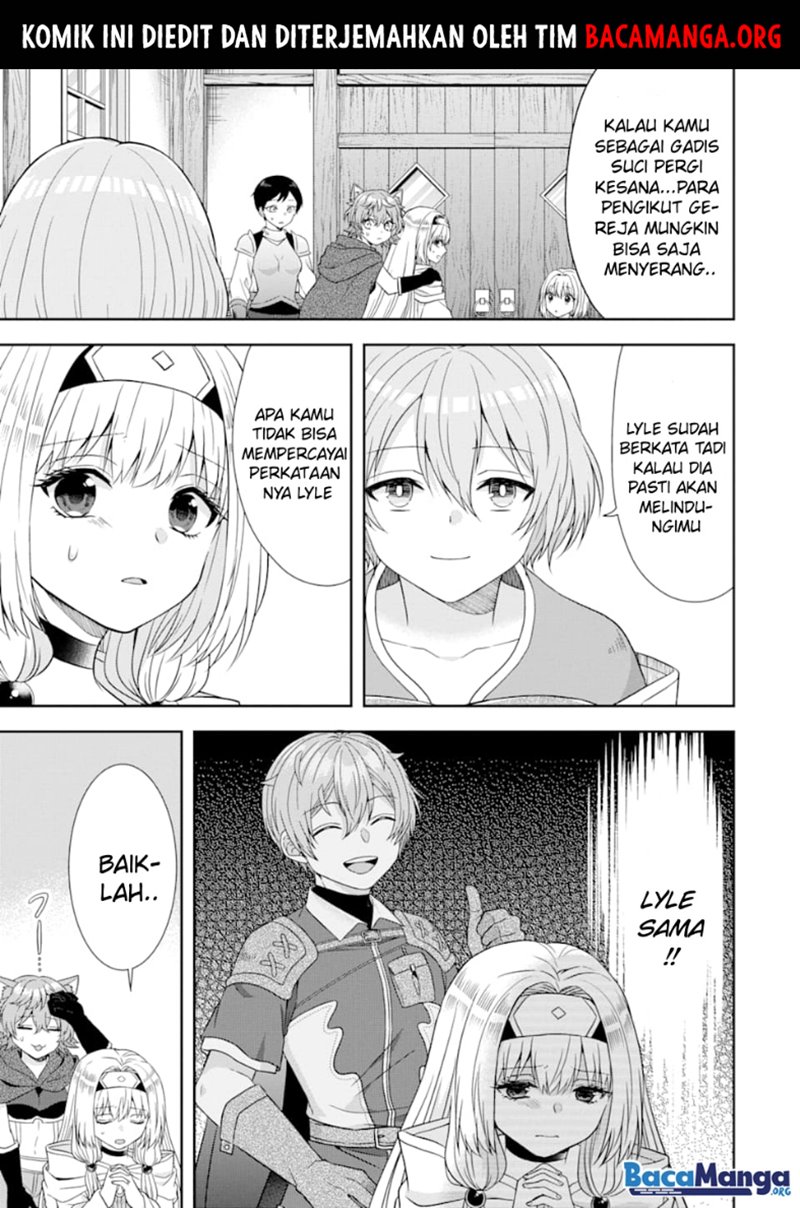 Tensei Ryoushu no Yuuryou Kaitaku: Zensei no Kioku o Ikashite White ni Tsutometara, Yuunou na Jinzai ga Atsumari Sugimashita Chapter 06.1 Gambar 16