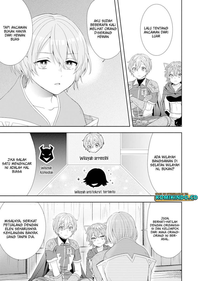 Tensei Ryoushu no Yuuryou Kaitaku: Zensei no Kioku o Ikashite White ni Tsutometara, Yuunou na Jinzai ga Atsumari Sugimashita Chapter 04.2 Gambar 11