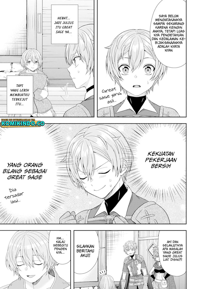 Tensei Ryoushu no Yuuryou Kaitaku: Zensei no Kioku o Ikashite White ni Tsutometara, Yuunou na Jinzai ga Atsumari Sugimashita Chapter 04.2 Gambar 7