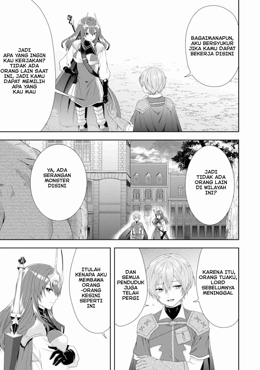 Tensei Ryoushu no Yuuryou Kaitaku: Zensei no Kioku o Ikashite White ni Tsutometara, Yuunou na Jinzai ga Atsumari Sugimashita Chapter 01.2 Gambar 6