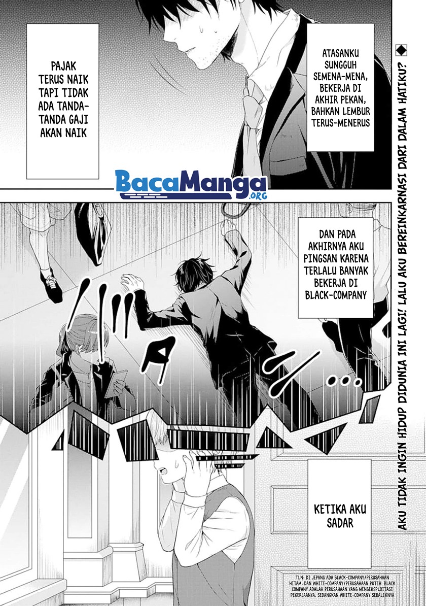 Baca Manga Tensei Ryoushu no Yuuryou Kaitaku: Zensei no Kioku o Ikashite White ni Tsutometara, Yuunou na Jinzai ga Atsumari Sugimashita Chapter 01.1 Gambar 2