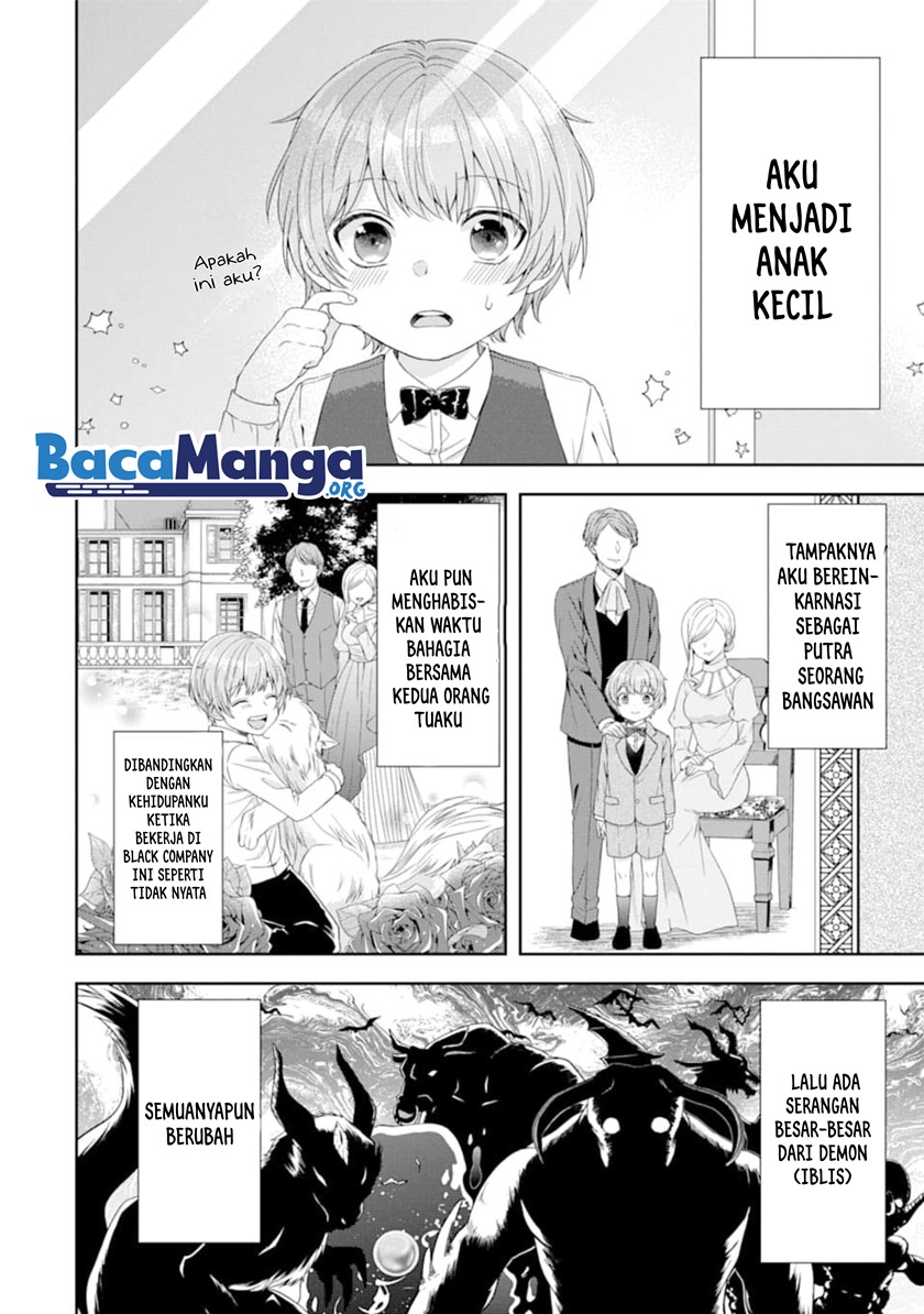 Tensei Ryoushu no Yuuryou Kaitaku: Zensei no Kioku o Ikashite White ni Tsutometara, Yuunou na Jinzai ga Atsumari Sugimashita Chapter 01.1 Gambar 3