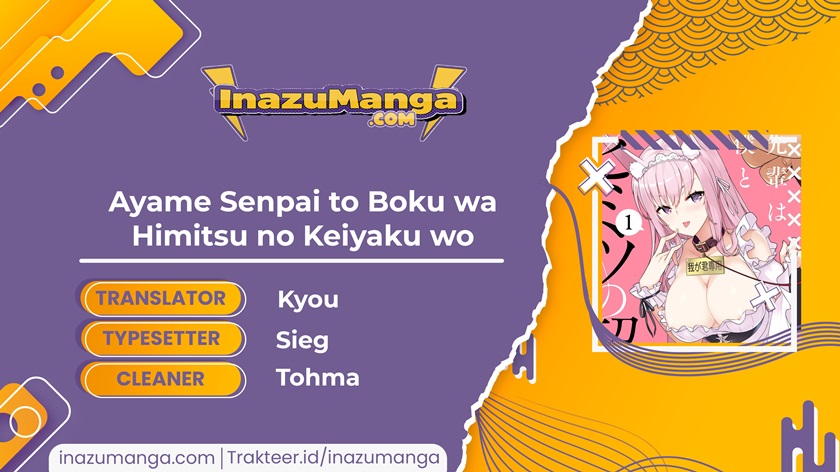 Baca Komik Ayame-senpai wa Boku to Himitsuno Keiyaku wo Chapter 02 Gambar 1