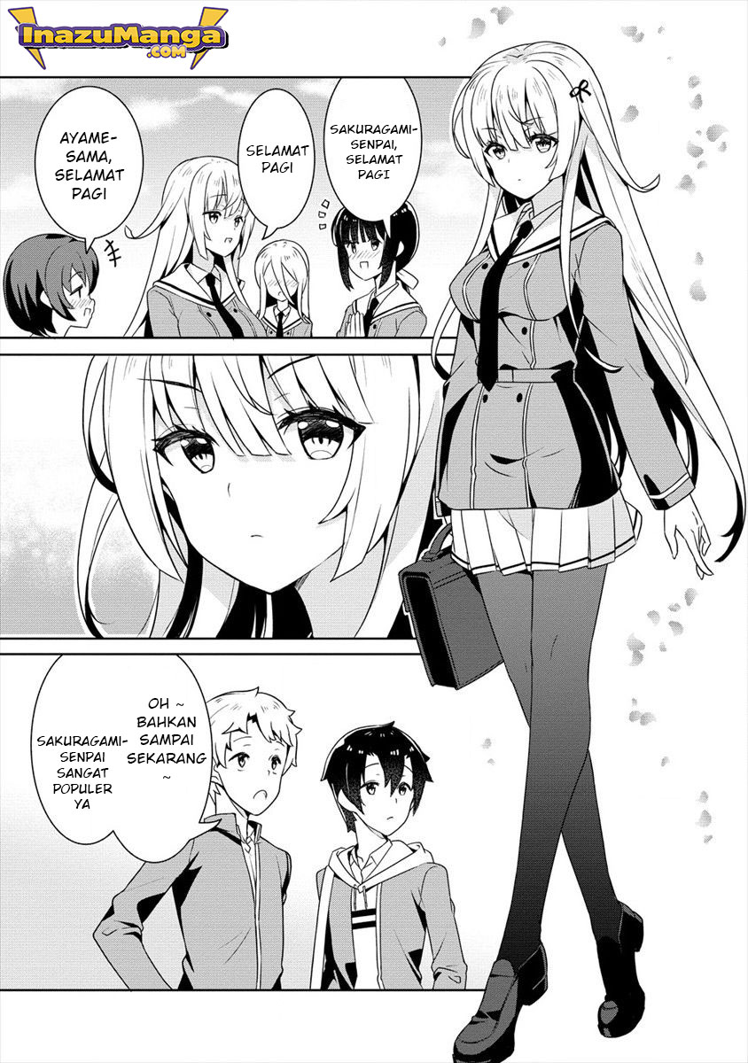 Ayame-senpai wa Boku to Himitsuno Keiyaku wo Chapter 01 Gambar 10