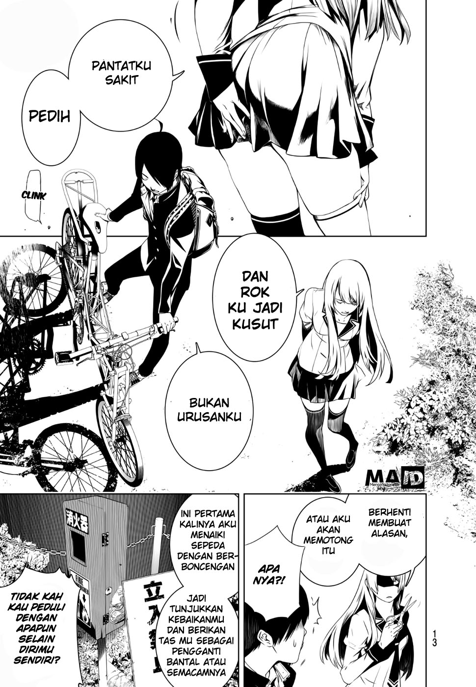 Bakemonogatari Chapter 01 Gambar 6