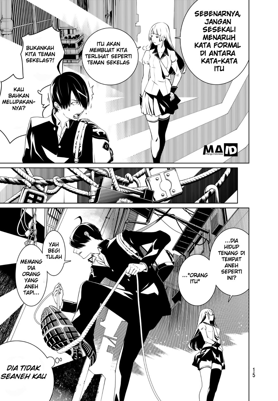 Bakemonogatari Chapter 01 Gambar 8