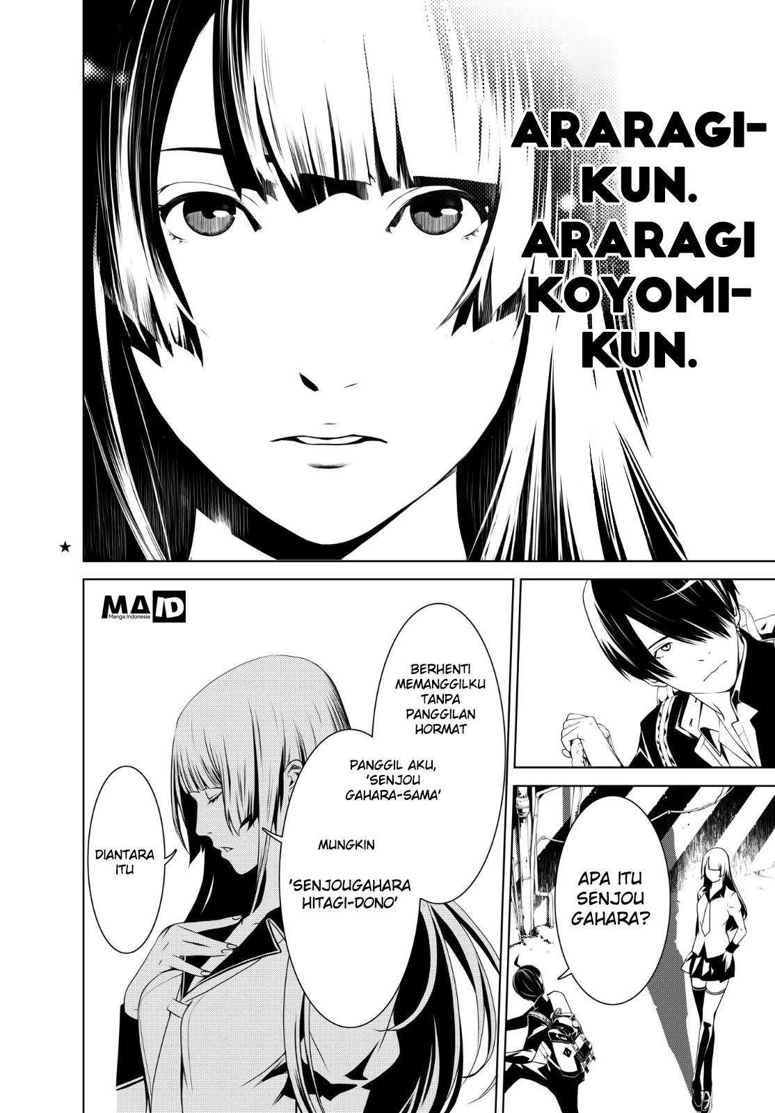 Bakemonogatari Chapter 01 Gambar 9