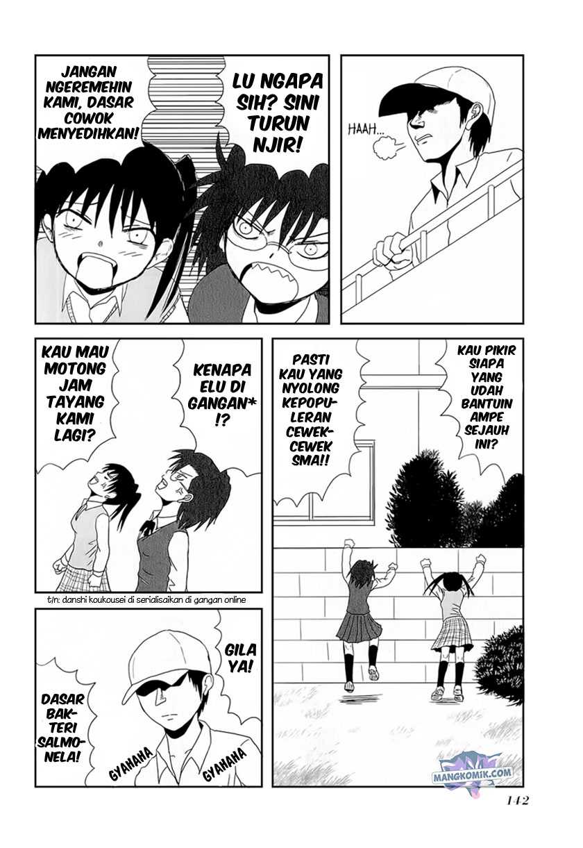 Danshi Koukousei no Nichijou Chapter 15.2 Gambar 8
