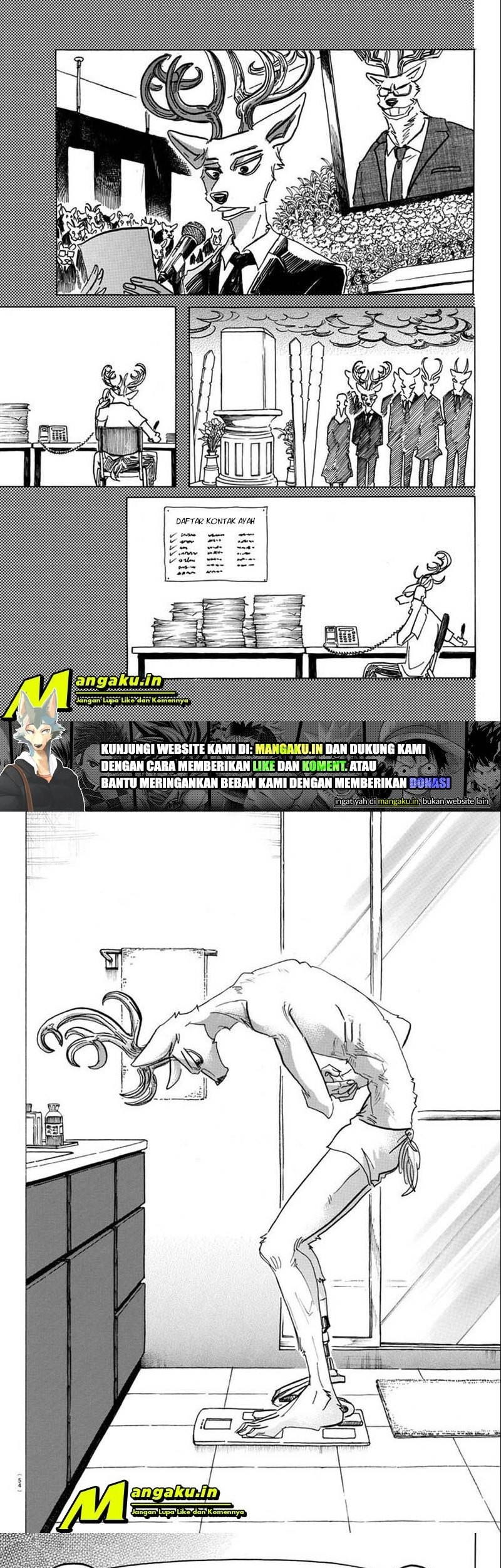 Beastars Chapter 166 Gambar 3