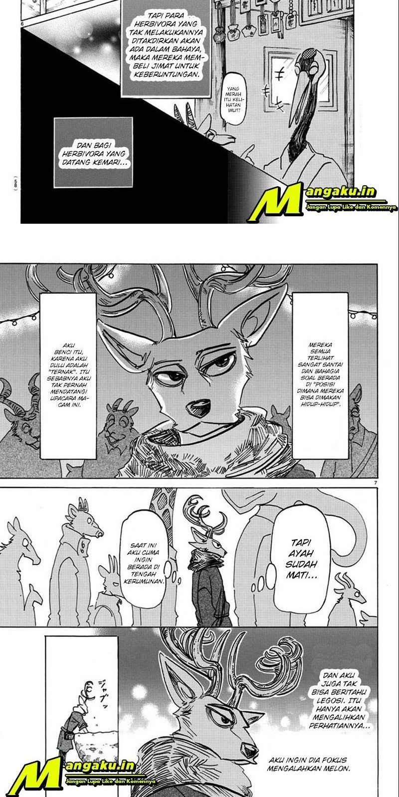 Beastars Chapter 166 Gambar 6