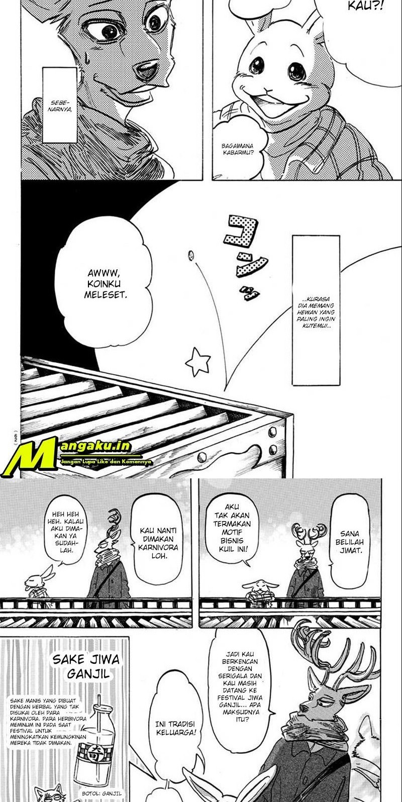 Beastars Chapter 166 Gambar 8