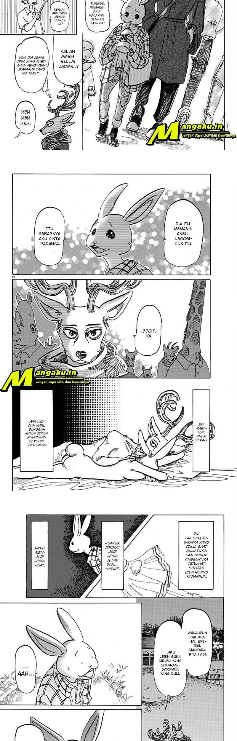 Beastars Chapter 166 Gambar 9