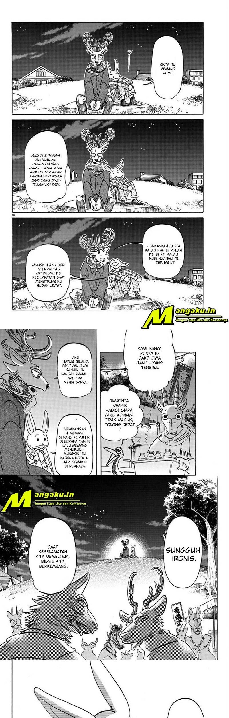Beastars Chapter 166 Gambar 12
