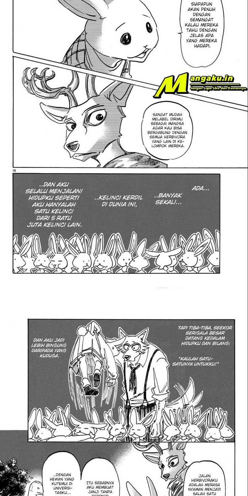 Beastars Chapter 166 Gambar 13