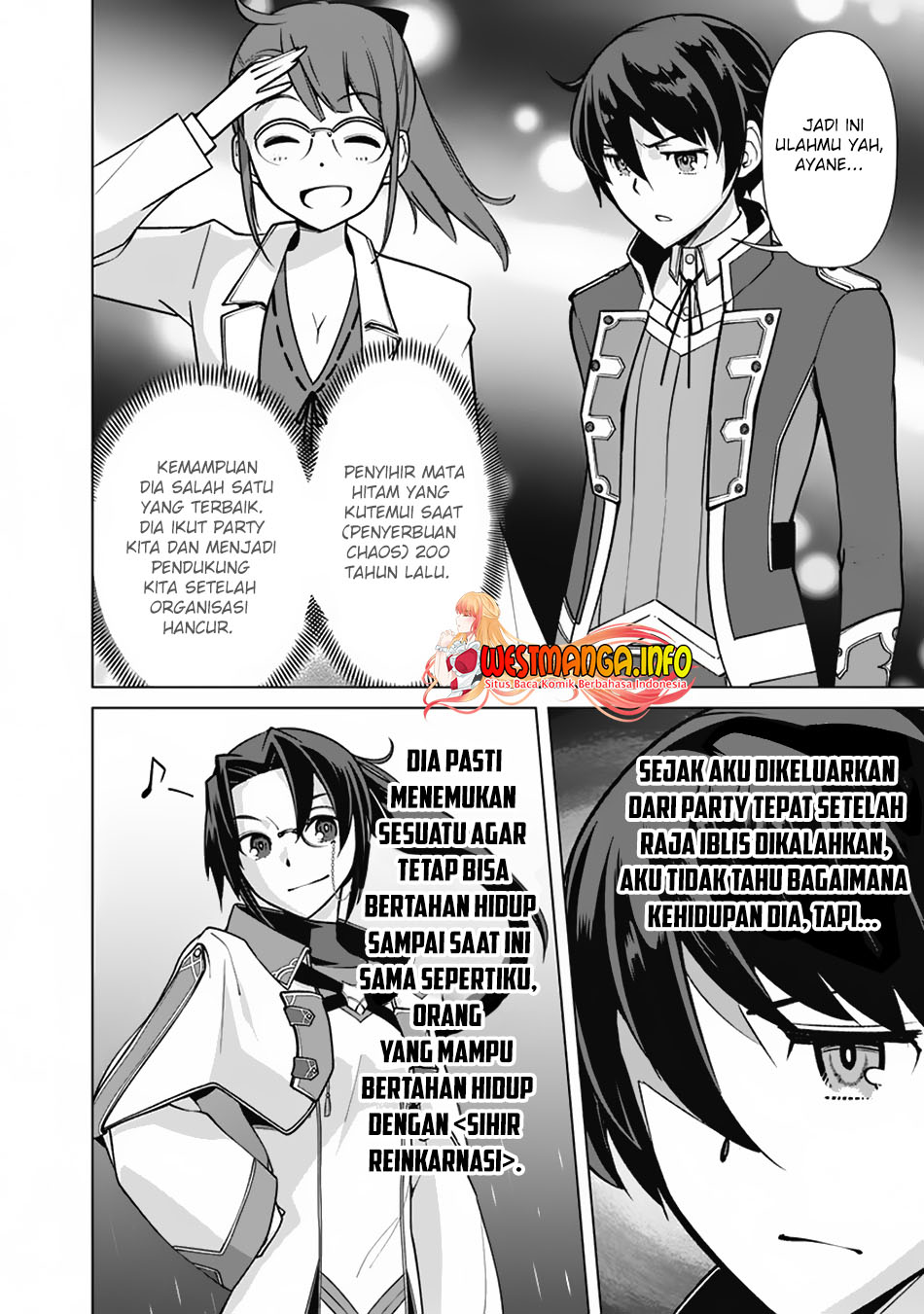 Rettou Me no Tensei Majutsushi Shiitage Rareta Moto Yuusha wa Mirai no Sekai o Yoyuu de Ikinuku Chapter 64. Gambar 8