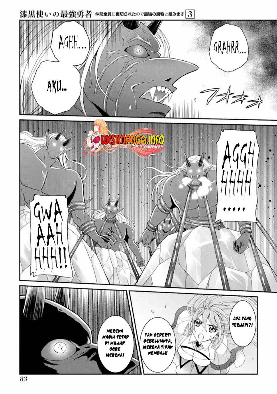Shikkoku tsukai no saikyo yusha nakama zen’in ni uragira retanode saikyo no mamono Chapter 10 Gambar 9