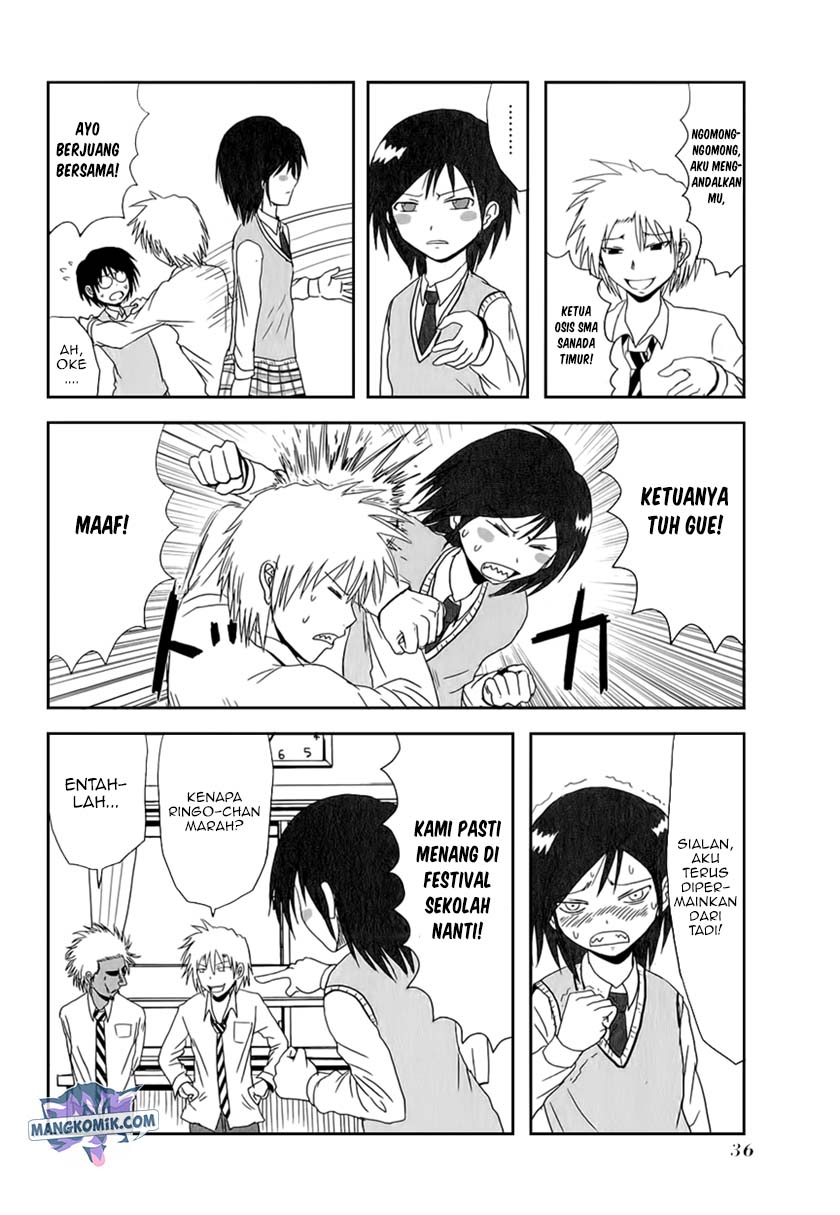 Danshi Koukousei no Nichijou Chapter 19 Gambar 12