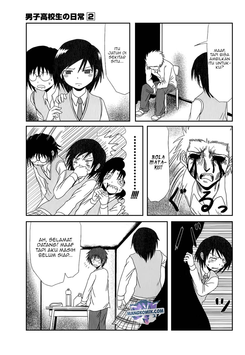 Danshi Koukousei no Nichijou Chapter 20 Gambar 6