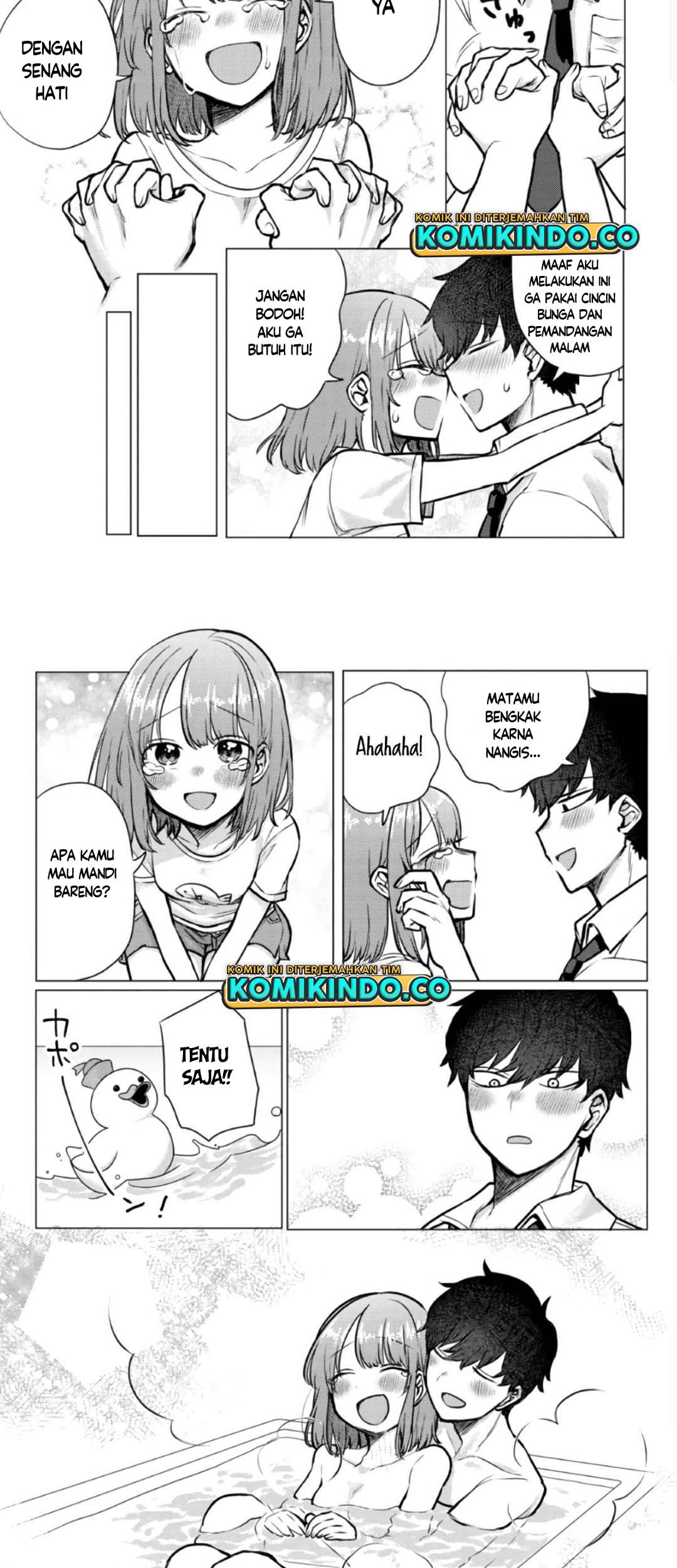Girlfriend Who Absolutely Doesn’t Want to Take a Bath VS Boyfriend Who Absolutely Wants Her to Take a Bath Chapter 48 Gambar 5
