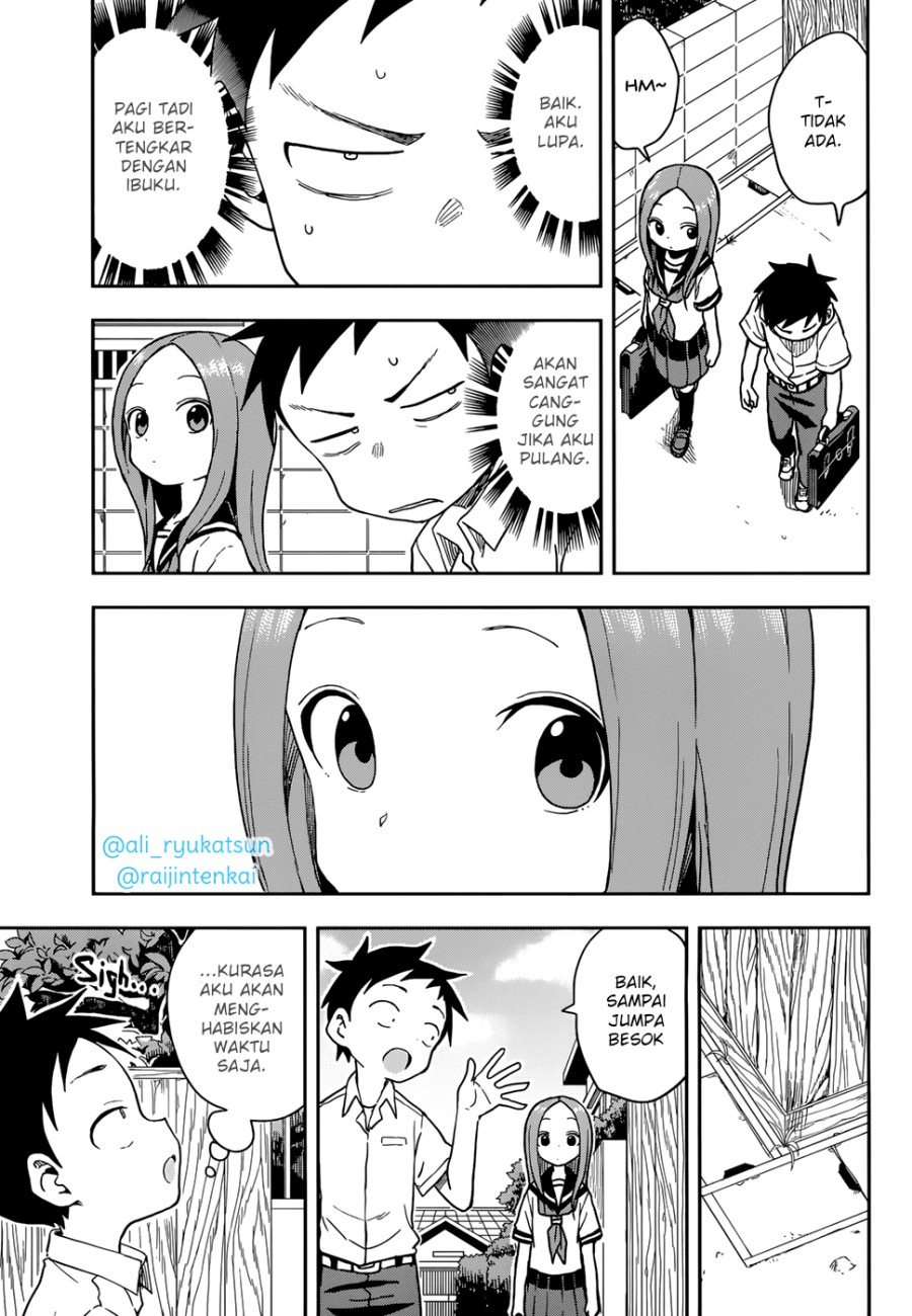 Karakai Jouzu no Takagi-san Chapter 147 Gambar 4