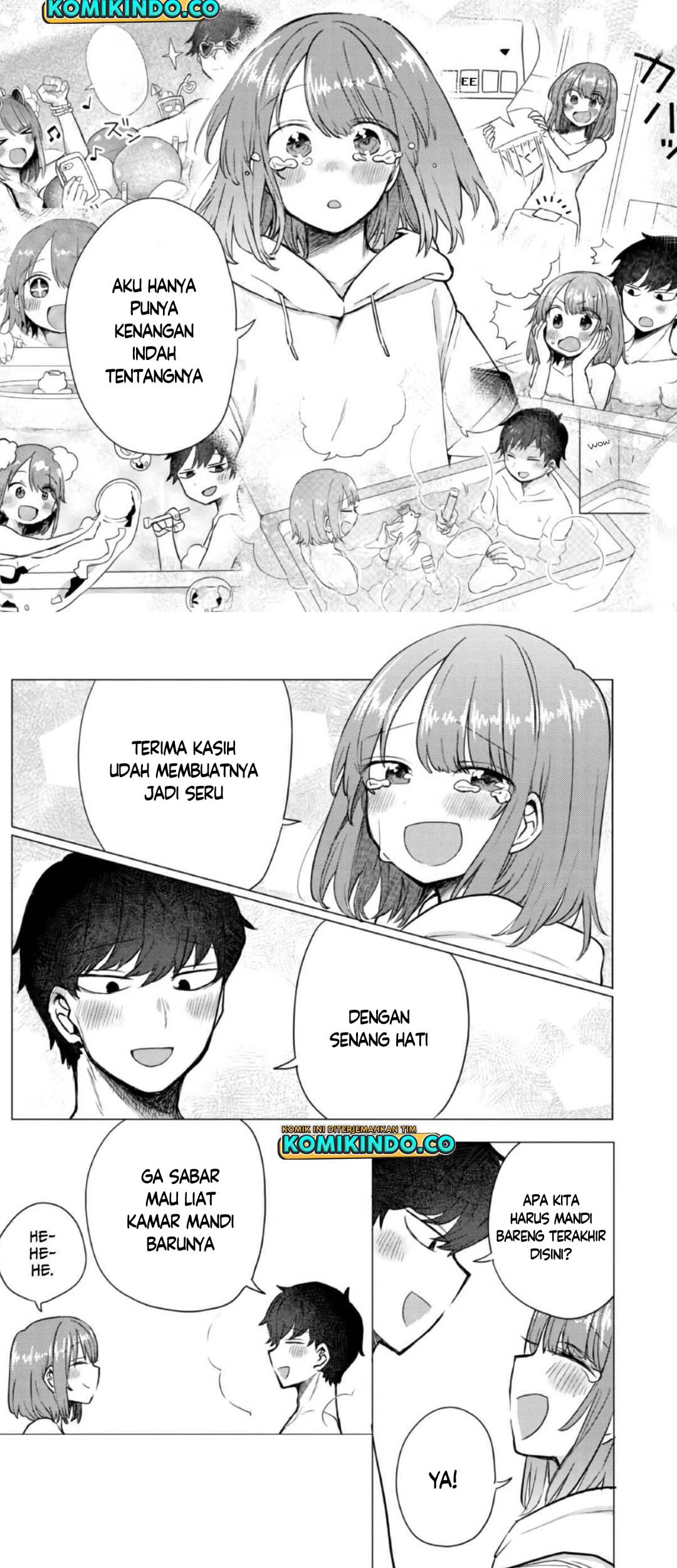 Girlfriend Who Absolutely Doesn’t Want to Take a Bath VS Boyfriend Who Absolutely Wants Her to Take a Bath Chapter 49 Gambar 3