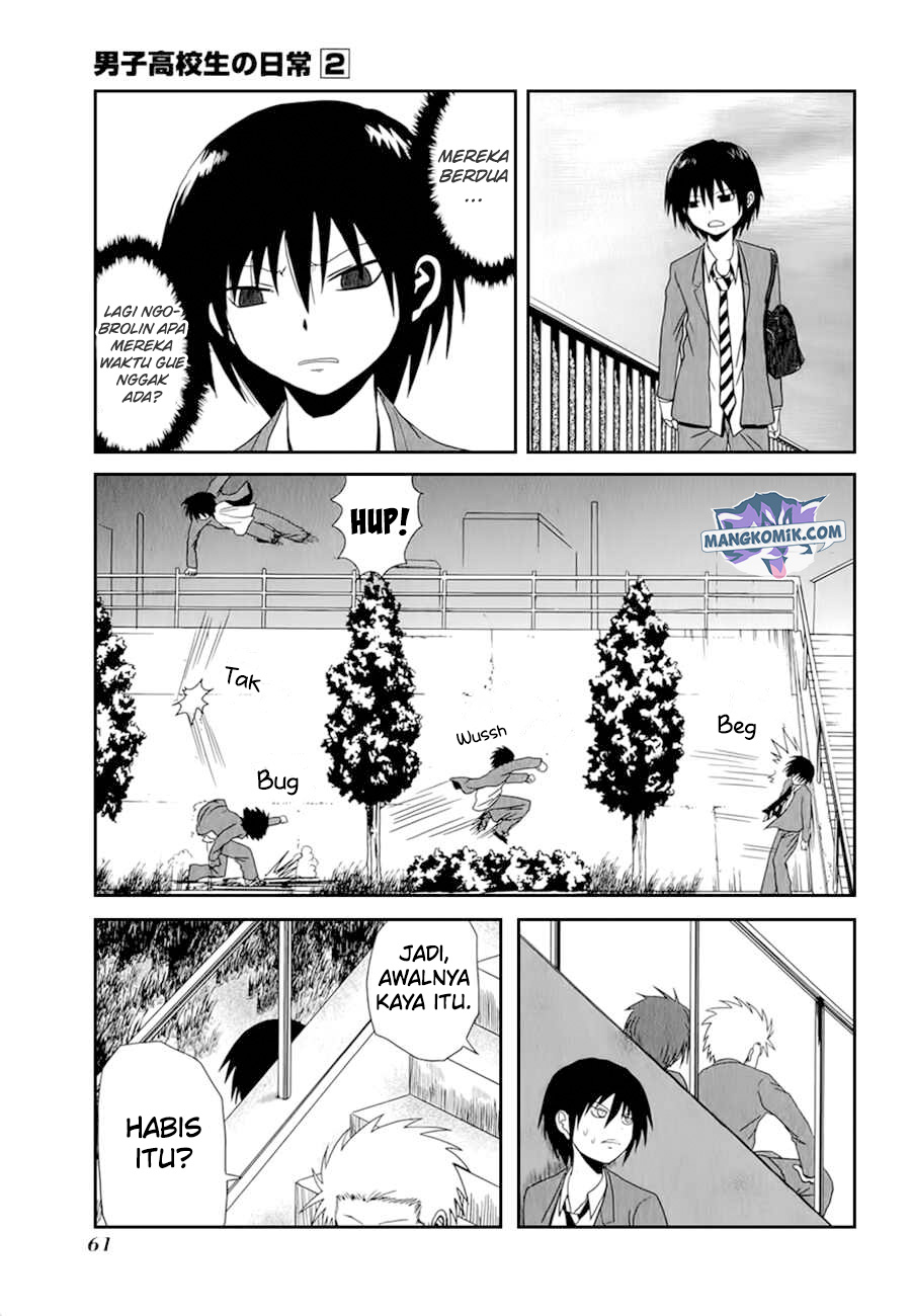 Danshi Koukousei no Nichijou Chapter 23 Gambar 4