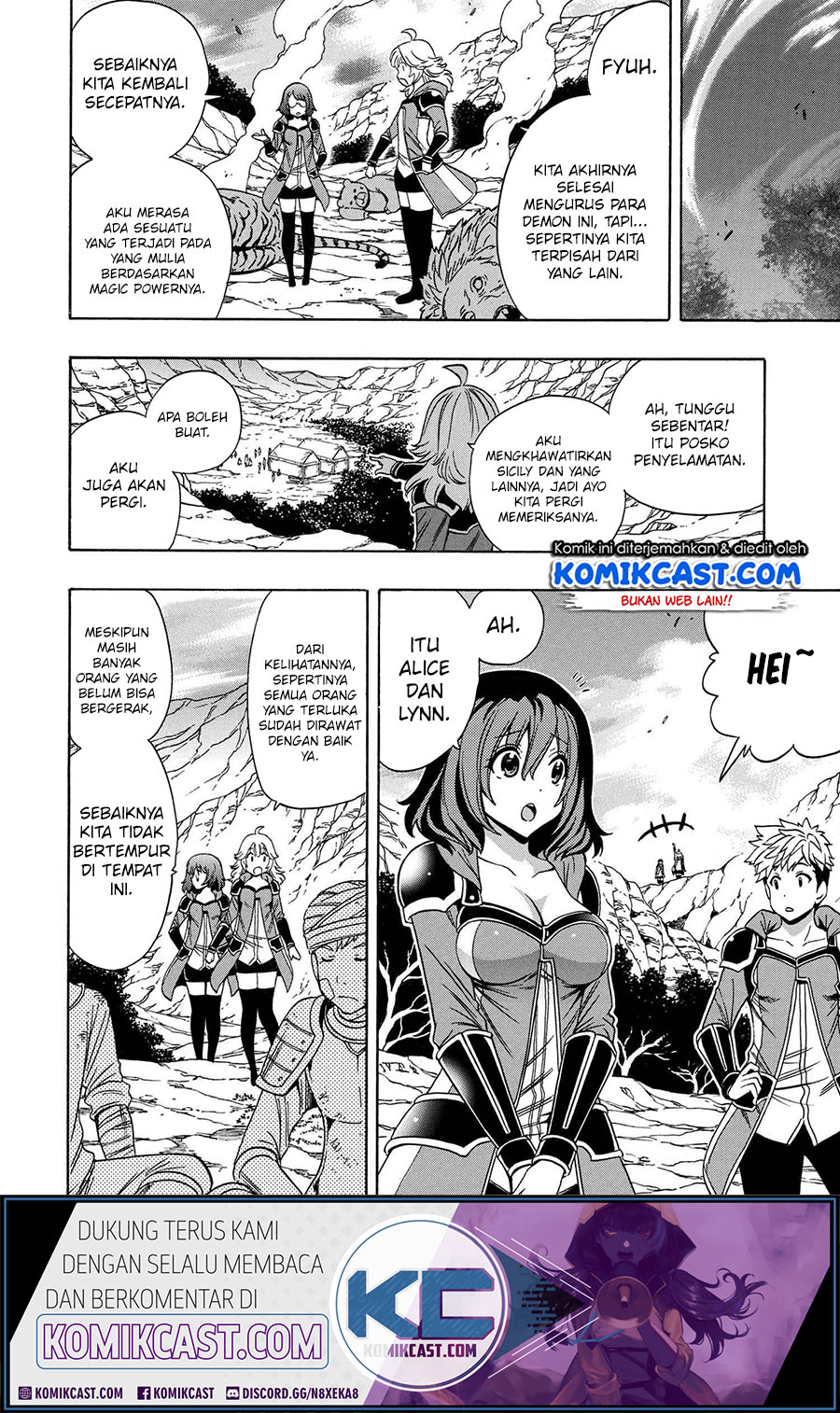 Kenja no Mago Chapter 62 Gambar 49