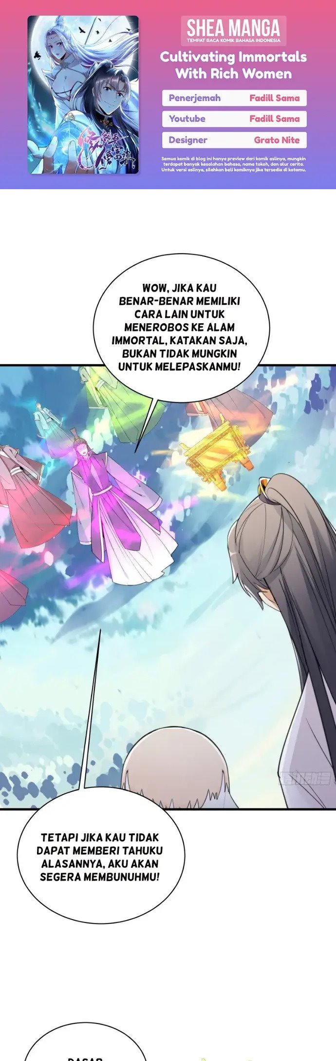 Baca Komik Cultivating Immortals With Rich Women Chapter 51 Gambar 1